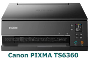 https //IJ.Start.Canon TS6360